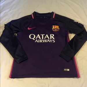 Rare Nike Barcelona Neymar 2016/17 Soccer Jersey